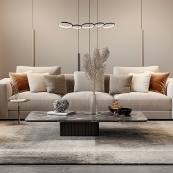 OLYMPIA BLACK 50W LED Pendant Lamp