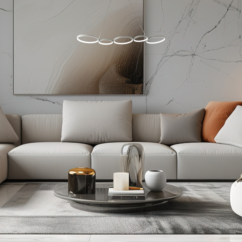 Lámpara colgante OLYMPIA WHITE 50W LED