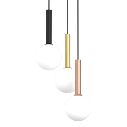 PLAY BLACK 3xG9 hanging lamp
