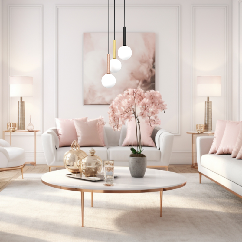 PLAY BLACK 3xG9 hanging lamp