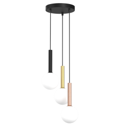 PLAY BLACK 3xG9 hanging lamp