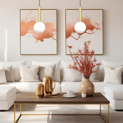 PLAY GOLD pendant lamp 1xG9