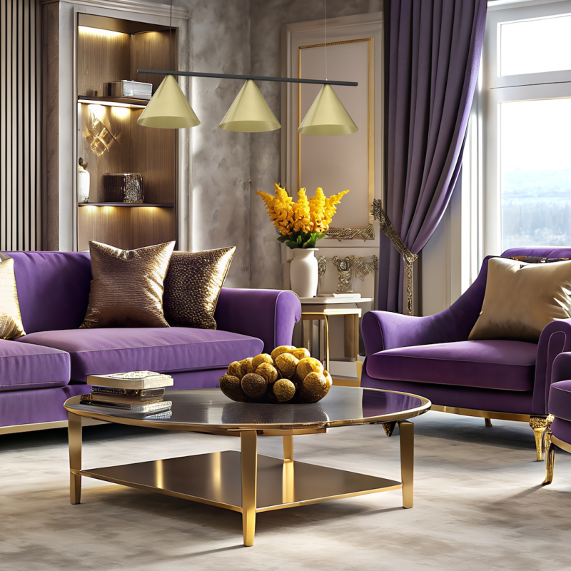 Підвісна лампа CAPITAL ЧОРНО-ЗОЛОТА 3XGX53