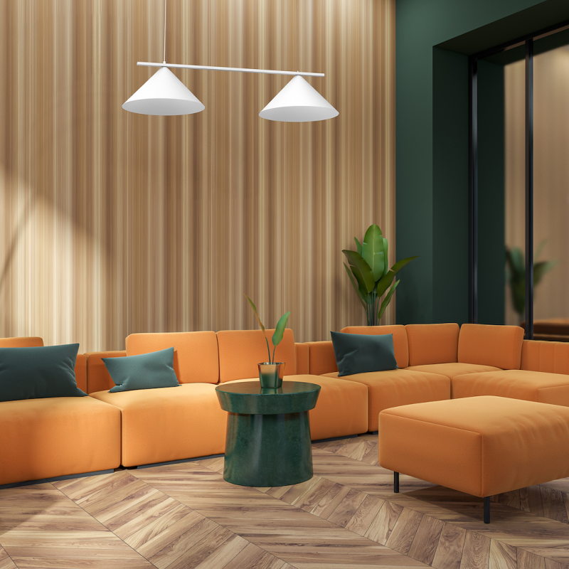 Підвісна лампа CAPITAL БІЛИЙ 2XGX53