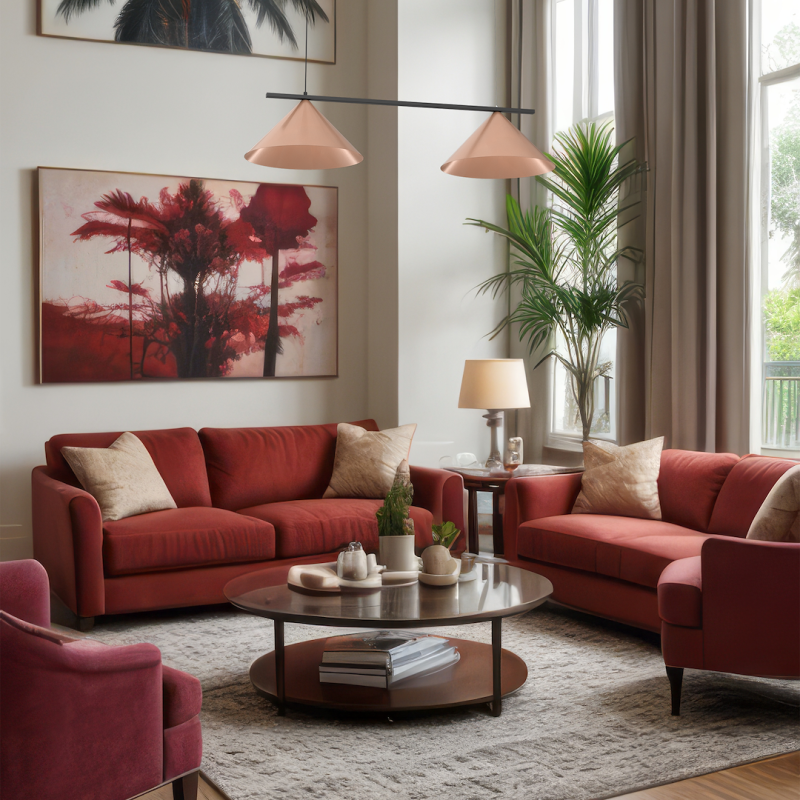 Lámpara colgante CAPITAL NEGRO-COBRE 2XGX53