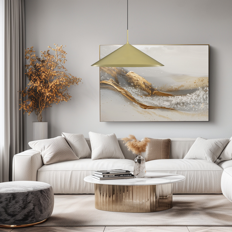 Lampa wisząca CAPITAL ZŁOTY 1XGX53