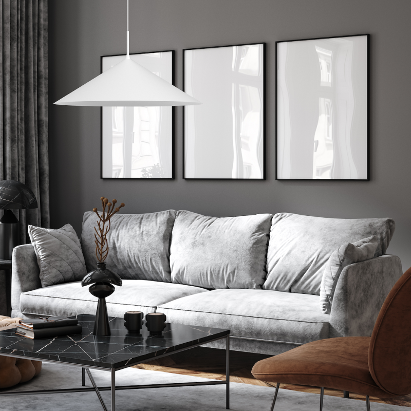 Hanging lamp CAPITAL WHITE 1XGX53