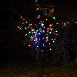 Solar Lamp Tree 120cm RGB+3000K IP44