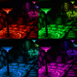 Tom RGB Solarleuchte IP44 2er-Pack