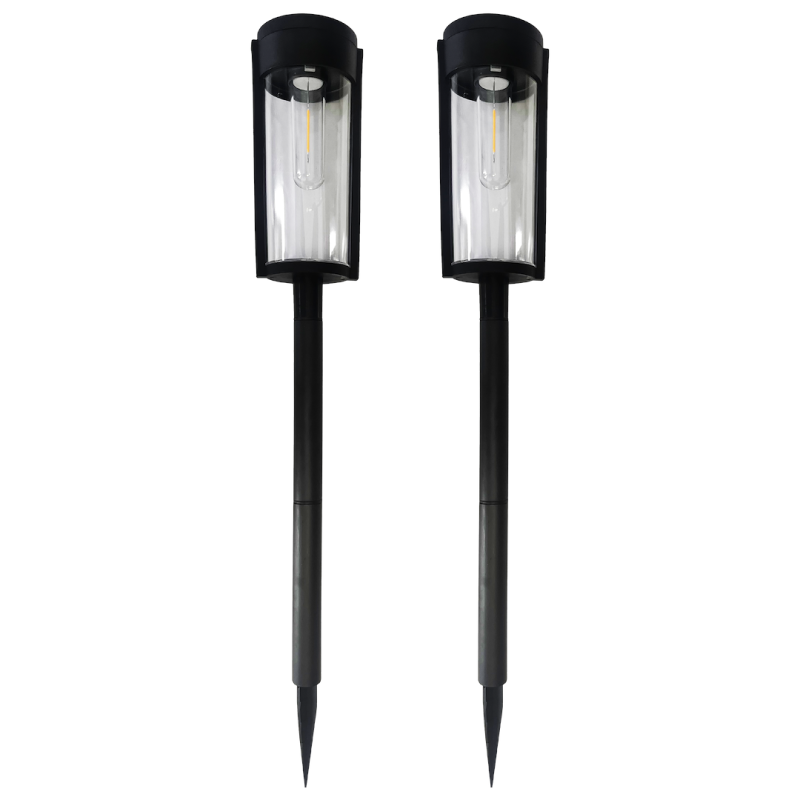 Solar Path Bollard 3000K IP44 2-pack