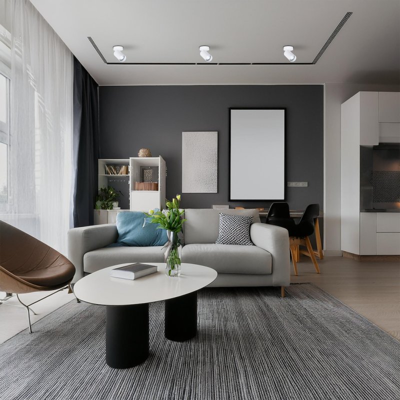 Hero Spot White Fixture 1xGU10