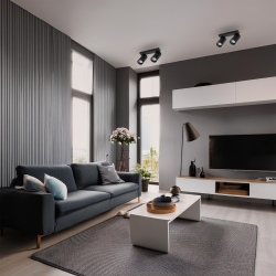 Hero Spot Schwarz Gehäuse 2xGU10