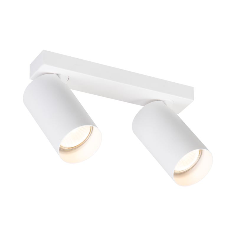 Hero Spot White Fixture 2xGU10