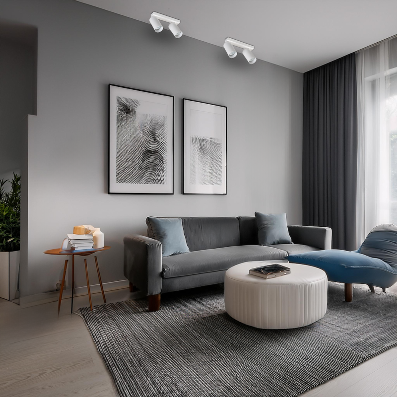 Освітлювальний прилад Hero Spot Білий 2xGU10