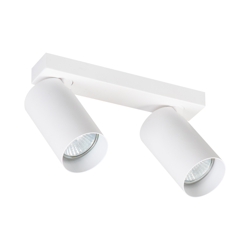Hero Spot White Fixture 2xGU10