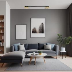 Oprawa Hero Spot Złoty 4xGU10