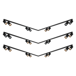 Hero Spot Black Mount 8xGU10