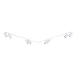 Hero Spot White Fixture 8xGU10