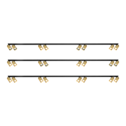 Hero Spot Gold Fixture 8xGU10