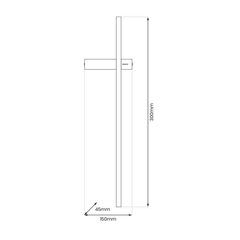 Wandleuchte VISION 4W LED 3000K