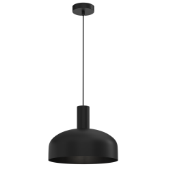 VISBY BLACK Pendant Lamp 1xE27