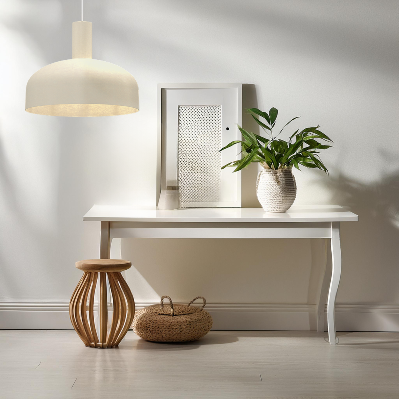 Hängeleuchte VISBY CREME 1xE27