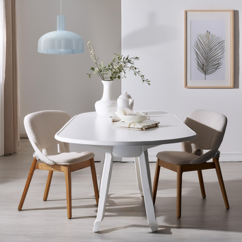 Lámpara colgante VISBY AZUL 1xE27