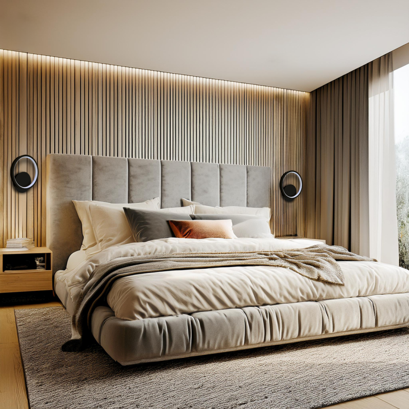 Настінний світильник HOOP BLACK 7W LED