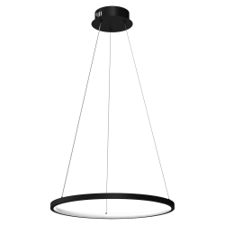 Lámpara colgante HOOP BLACK 27W LED