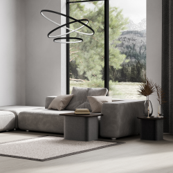 Lampa wisząca HOOP BLACK 93W LED