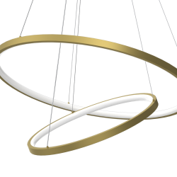 Lámpara colgante HOOP GOLD 51W LED