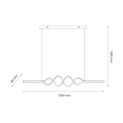 Hängelampe ANCONA 36W LED 4000K
