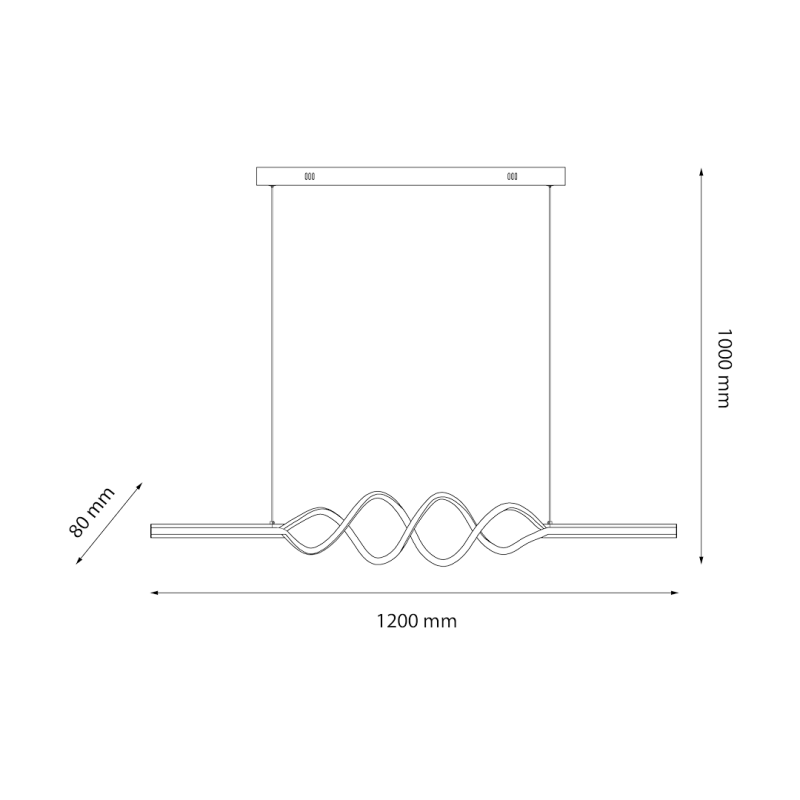 Hängelampe ANCONA 36W LED 4000K