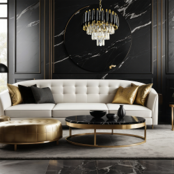 CRISTAL Chandelier 5xE14