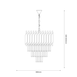 Kronleuchter CRISTAL 5xE14