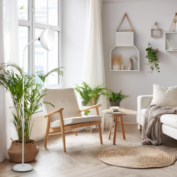 Lampa podłogowa ZACK WHITE 1xE27