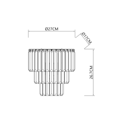 MILANO Wall Light 2xE14