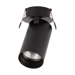 Hero Spot Recessed Black Frame 1xGU10