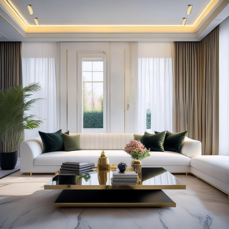 Hero Spot Recessed Fixture Gold 1xGU10