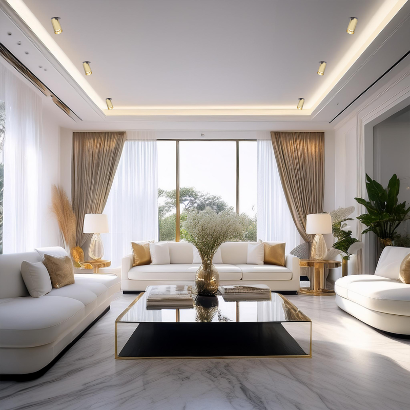 Hero Spot Recessed Fixture Gold 1xGU10