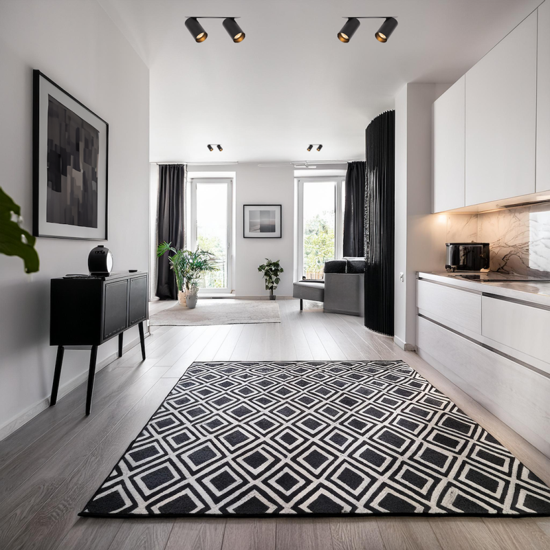 Hero Spot Recessed Black Frame 2xGU10