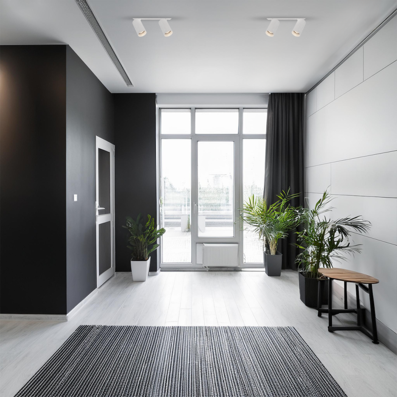 Hero Spot Recessed White Fixture 2xGU10