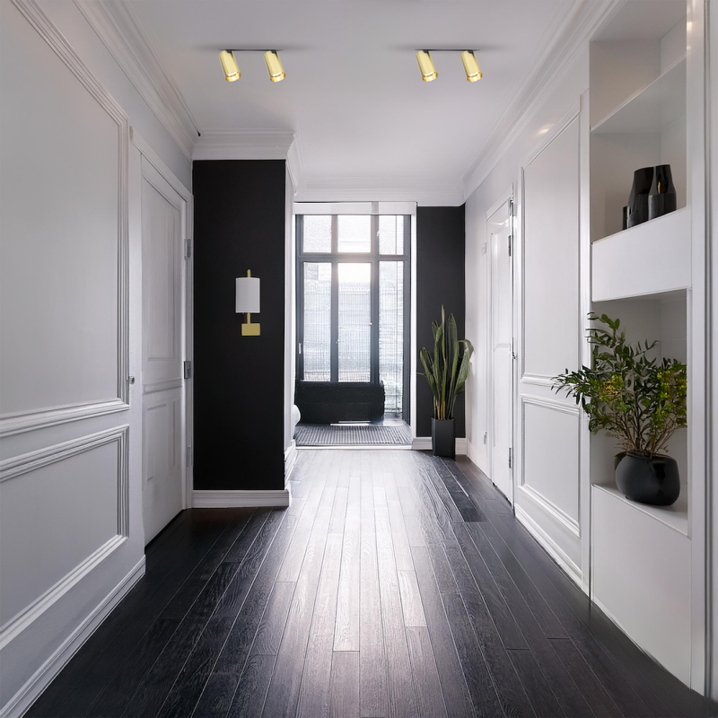 Hero Spot Recessed Fixture Gold 2xGU10