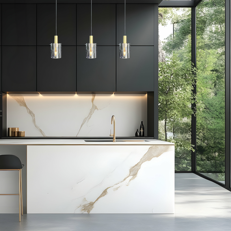 Hängeleuchte Arcadia Gold 1xE27