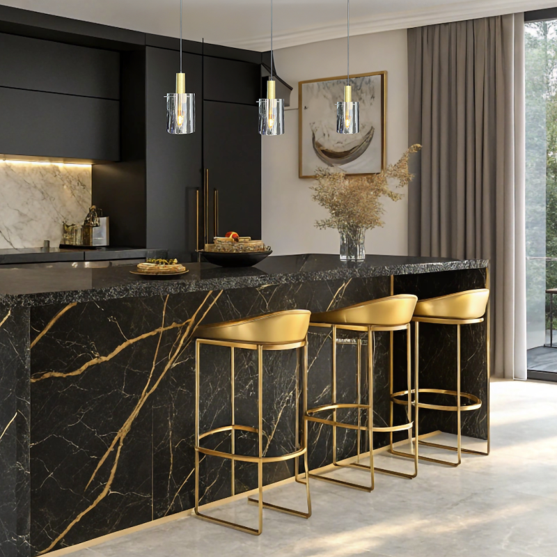 Arcadia Gold Pendant Lamp 3xE27