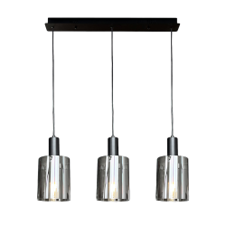 Lampa wisząca Arcadia Black 3xE27