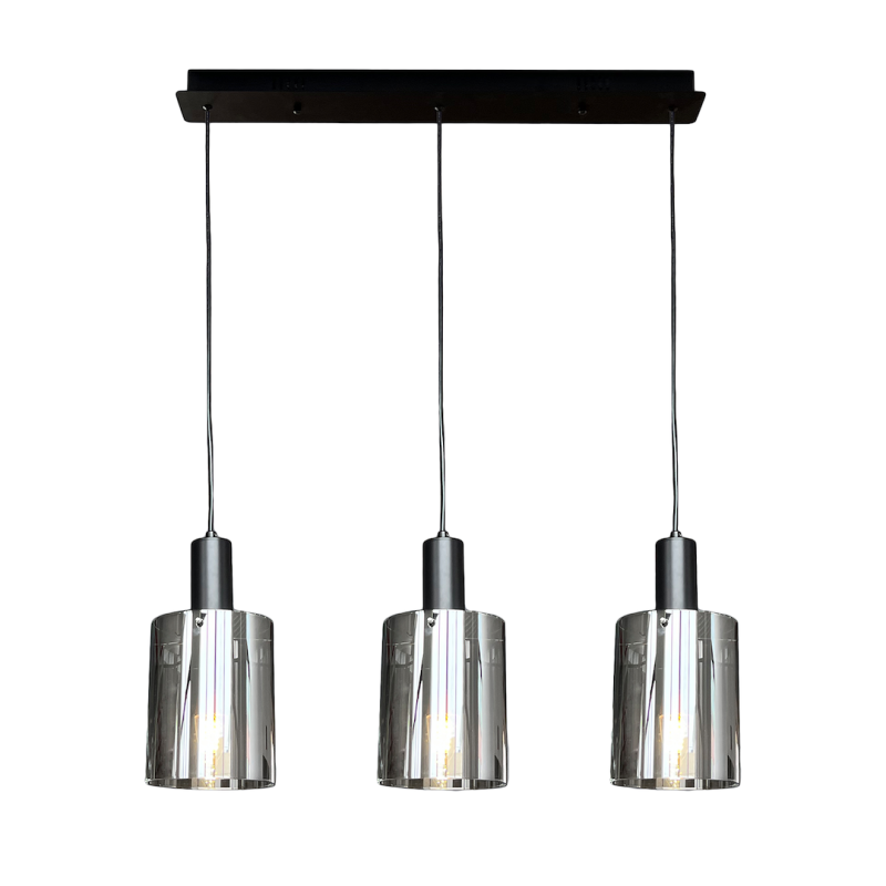 Arcadia Black Hanging Lamp 3xE27