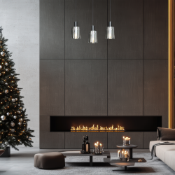 Lampa wisząca Arcadia Black 3xE27