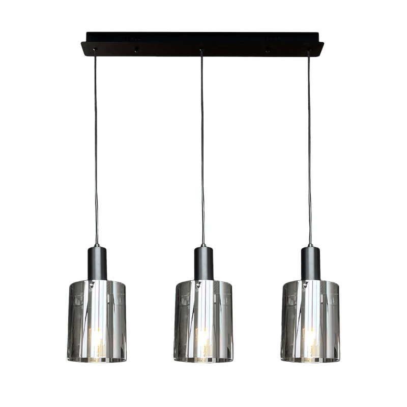 Lampa wisząca Arcadia Black 3xE27