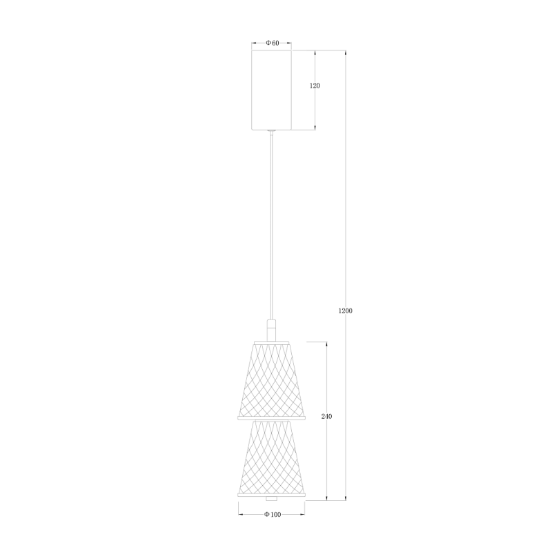 Lampa wisząca SANSA 5W LED